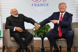 Thủ tướng Ấn Độ Narendra Modi và Tổng thống Mỹ Donald Trump trong một cuộc gặp hồi năm 2019. (Nguồn: hindustantimes)