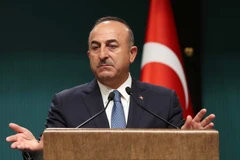 Ngoại trưởng Thổ Nhĩ Kỳ Mevlut Cavusoglu. (Ảnh: AFP/TTXVN)