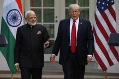 Thủ tướng Ấn Độ Narendra Modi (trái) và Tổng thống Donald Trump. (Nguồn: ndtv.com)