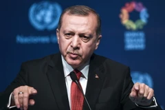 Tổng thống Thổ Nhĩ Kỳ Recep Tayyip Erdogan. (Nguồn: EPA/TTXVN)