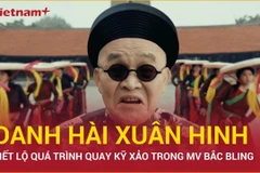 Danh hài Xuân Hinh tiết lộ quá trình “lăn lộn” quay kỹ xảo trong MV Bắc Bling