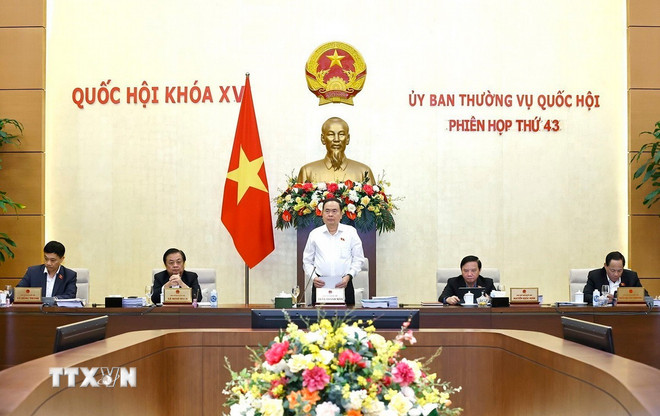 Quang cảnh Phiên họp thứ 43 của Ủy ban Thường vụ Quốc hội. (Ảnh: Doãn Tấn/TTXVN) ttxvn-quoc-hoi-1-resize.jpg
