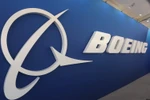 Logo của Hãng Boeing. (Ảnh: AFP/TTXVN)