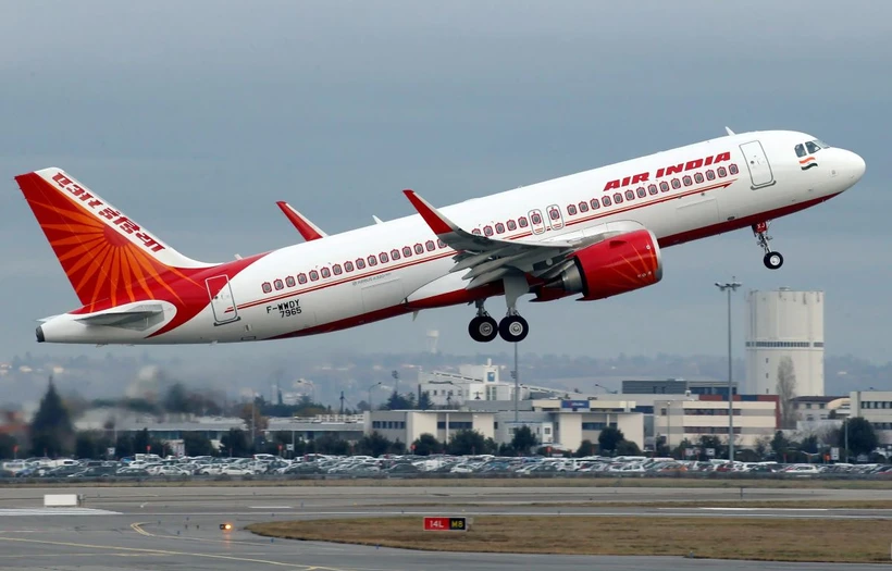 Một máy bay của Hãng Hàng không Air India. (Nguồn: Zee Business)