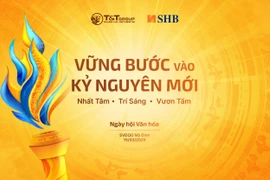 Ngày hội văn hóa SHB & T&T Group: Bản hòa ca khát vọng đón kỷ nguyên mới. (Ảnh: Vietnam+)