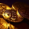 Hình ảnh minh họa đồng tiền điện tử Bitcoin. (Ảnh: Reuters/TTXVN)