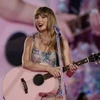 Nữ ca sỹ Taylor Swift. (Ảnh: Getty Images/TTXVN)