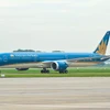 Boeing 787-10 của Vietnam Airlines là một trong những máy bay lớn nhất của “gia đình” máy bay Boeing 787. (Ảnh: PV/Vietnam+)