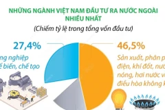 Đầu tư của Việt Nam ra nước ngoài tăng gấp 9,5 lần so với cùng kỳ năm 2024