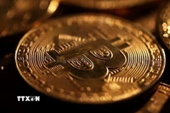 Đồng tiền kỹ thuật số Bitcoin. (Ảnh: Reuters/TTXVN)