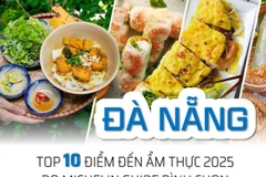 Đà Nẵng - Top 10 điểm đến ẩm thực năm 2025 do Michelin Guide bình chọn