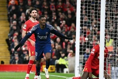 Dembele khiến Liverpool nhận trái đắng tại Anfield. (Nguồn: Getty Images)