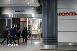 Trụ sở của hãng Honda Motor tại Tokyo (Nhật Bản). (Ảnh: Kyodo/TTXVN)