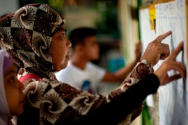 Một cử tri Hồi giáo tại Mindanao. (Nguồn: AFP)