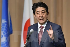 Thủ tướng Nhật Bản Shinzo Abe. (Nguồn: AFP/TTXVN)