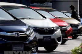 Các mẫu xe của hãng Honda. (Nguồn: AFP/TTXVN)