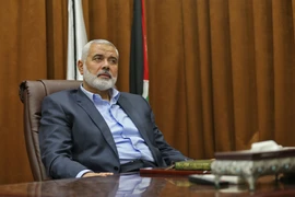 Thủ lĩnh phong trào vũ trang Hamas của Palestine Ismail Haniya. (Ảnh: AFP/TTXVN)