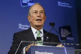  cựu Thị trưởng thành phố New York Michael Bloomberg. (Nguồn: AFP/TTXVN)