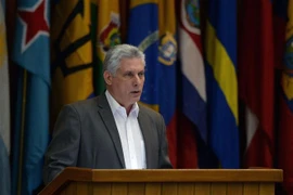 Chủ tịch Cuba Miguel Diaz-Canel Bermúdez. (Ảnh: AFP/TTXVN)