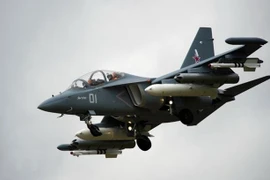 Máy bay chiến đấu và huấn luyện Yak-130. (Nguồn: AFP/TTXVN)