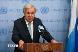 Tổng thư ký Liên hợp quốc Antonio Guterres. (Nguồn: TTXVN)