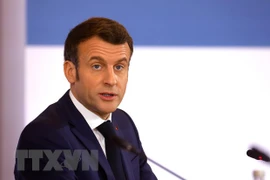 Tổng thống Pháp Emmanuel Macron (Ảnh: AFP/TTXVN)