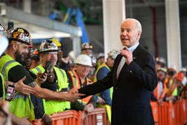 Cựu Phó Tổng thống Mỹ Joe Biden. (Ảnh: AFP/TTXVN)