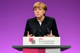 Thủ tướng Đức Angela Merkel. (Nguồn: EPA/TTXV)