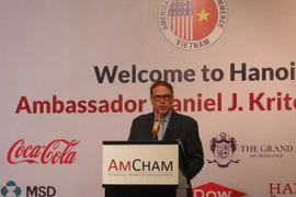 Ông Kelly đảm đương chức vụ Chủ tịch AmCham Việt Nam năm 2018. (Ảnh: AmCham)