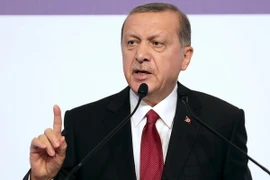 Tổng thống Thổ Nhĩ Kỳ Tayyip Erdogan. (Nguồn: AFP/TTXVN)