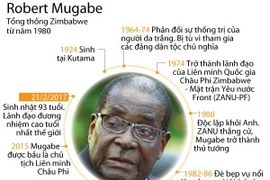 Những thông tin cơ bản về Tổng thống Zimbabwe Mugabe.