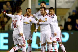 ManUnited dễ dàng có chiến thắng 3-0 trước Shrewsbury. (Nguồn: espnfc.com)