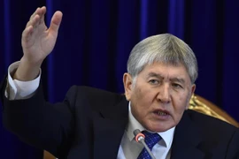 Cựu Tổng thống Almazbek Atambayev. (Nguồn: AFP/TTXVN) 