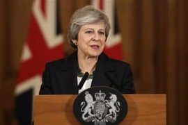 Thủ tướng Anh Theresa May tại phiên họp Quốc hội về Brexit ở London. (Nguồn: THX/TTXVN)