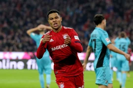 Serge Gnabry lập công nhưng Bayern chỉ giành được kết quả hòa ngay trên sân nhà. (Nguồn: 90Min)