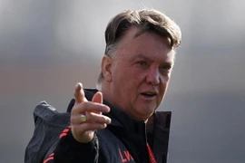 HLV Louis van Gaal của Manchester United. (Nguồn: DM)