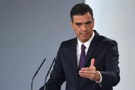 Thủ tướng Tây Ban Nha Pedro Sanchez. (Ảnh: AFP/TTXVN)