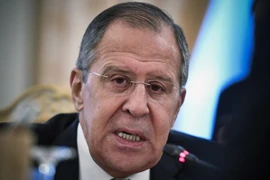 Ngoại trưởng Nga Sergei Lavrov. (Nguồn: AFP)