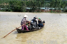 Siêu bão Haiyan ảnh hưởng trực tiếp tới các tỉnh miền Trung từ Huế đến Bình Định (Ảnh: Viết Ý-TTXVN)