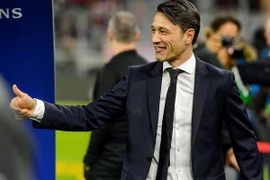 Sau chiến thắng 2-0 trước AEK, huấn luyện viên Niko Kovak rất hoan hỷ