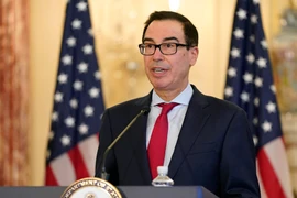 Bộ trưởng Tài chính Mỹ Steven Mnuchin. (Ảnh: AFP/TTXVN)