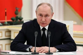 Tổng thống Nga Vladimir Putin. (Ảnh: AFP/TTXVN)