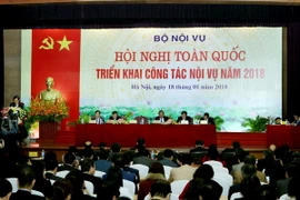 Toàn cảnh hội nghị. (Ảnh: Nguyễn Dân/TTXVN)