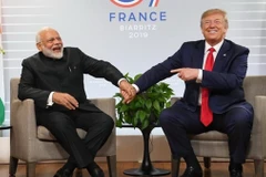 Thủ tướng Ấn Độ Narendra Modi và Tổng thống Mỹ Donald Trump trong một cuộc gặp hồi năm 2019. (Nguồn: hindustantimes)