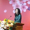 Thứ trưởng Bộ Ngoại giao Lê Thị Thu Hằng. (Ảnh: Phương Hoa/TTXVN)