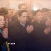 Chủ tịch Quốc hội Trần Thanh Mẫn dâng hương tưởng nhớ Chủ tịch Hồ Chí Minh 2 Chủ tịch Quốc hội Trần Thanh Mẫn và các đại biểu kính cẩn tưởng nhớ Chủ tịch Hồ Chí Minh. (Ảnh: Doãn Tấn/TTXVN)